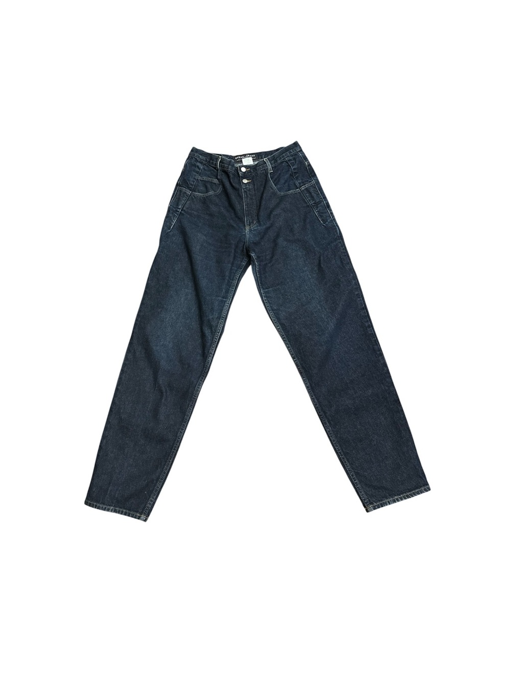 Men's Dark Blue Jeans - Classic Straight Fit